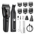 7500rpm Low Noise Cordless Dog Grooming Clipper Set