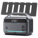 288Wh Portable Power Station With 40W Solar Panel