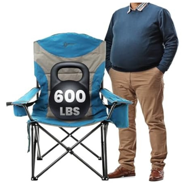 Arrowhead Outdoor Oversized XXL Portable Folding Camp Chair