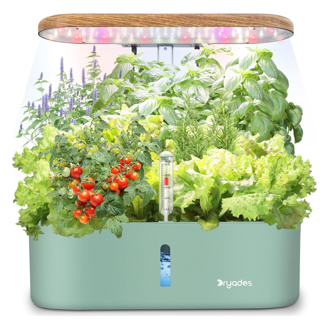 Hydroponics Indoor Garden 12 Pods Herb Garden Kit