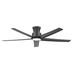 Ocioc 52" Reversible Ceiling Fan With Lights And Remote (Black)