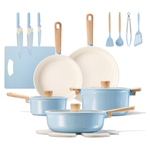 24-Piece Ceramic Non-Stick Cookware Set