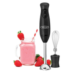 Bella Portable Immersion Stainless Steel Hand Blender W/ Whisk Attachment