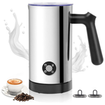 4-in-1 Electric Automatic Milk Frother And Steamer, 10.6oz