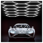 Hyperlite Gen 2 399W 39900LM 14 Grids Hexagon Garage Lights