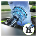 LISEN 15W Qi2 MagSafe Dual-Cooling Car Mount Charger