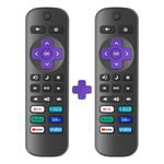 2-Pack Replacement Remote For TCL/Hisense/Onn Roku Series Smart TVs