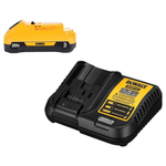 DeWalt 20V Max 3Ah Compact Battery And Charger Starter Kit
