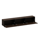 71.7" Modern Minimalist TV Stand W/ Hidden Storage & Soft-Close Hinges