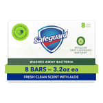 8-Ct Safeguard Micellar Deep Cleansing Bath Bar Soap (3.2 Oz)