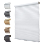 Cordless 21"W x 48"H Light Filtering Cellular Window Blinds