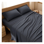 4-Piece Bedsure Queen Size Soft Cooling Sheets Set