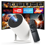 1080P 4K Support Full HD Smart Built-in Apps Projector