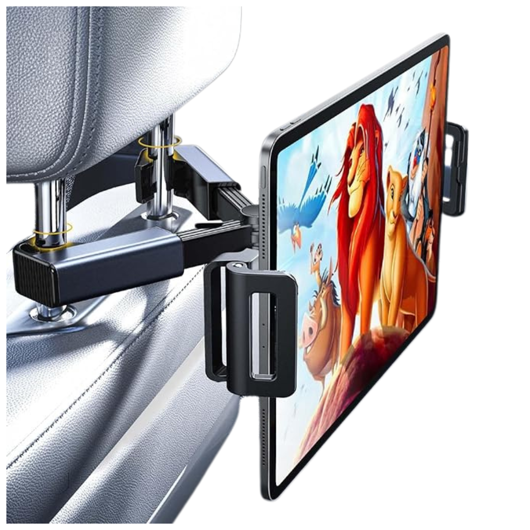 Lisen Portable Car Mount Back Seat Headrest Tablet Holder
