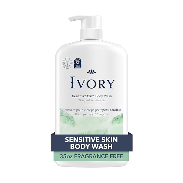 35-Oz Ivory Fragrance Free Body Wash (Sensitive Skin)