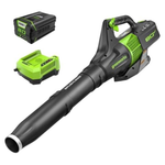 Greenworks Cordless Brushless Axial Leaf Blower W/2.5Ah Battery & Charger