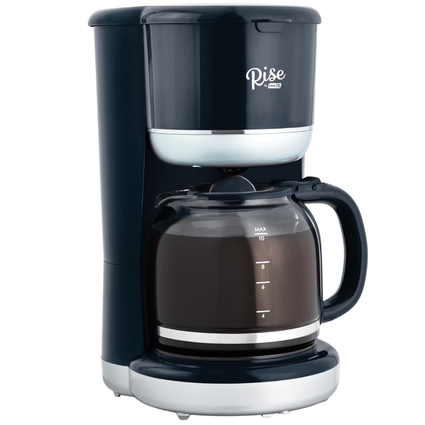 Rise By Dash 10 Cups Black Coffee Maker