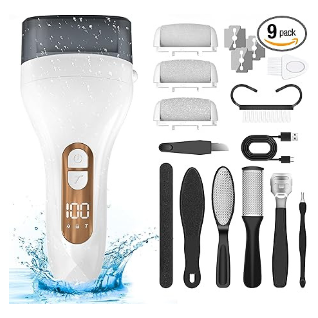 Electric Portable Callus Remover Kit With Accessories