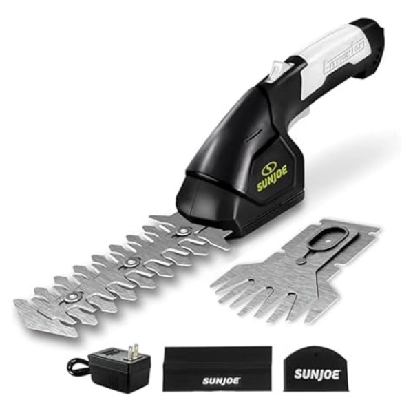Sun Joe 2-In-1 Cordless Grass Shear & Hedger W/Battery & Charger