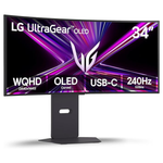 34" LG UltraGear Curved WQHD 240Hz 0.03ms OLED Freesync Gaming Monitor