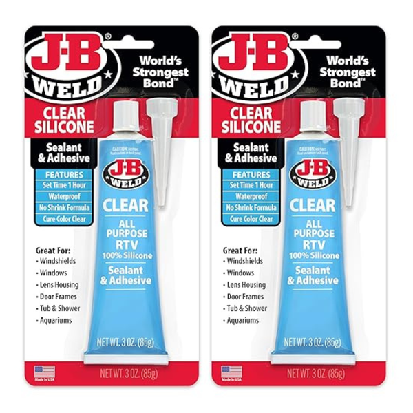 2-Pack J-B Weld All-Purpose Sealant And Adhesive (3 Oz.)