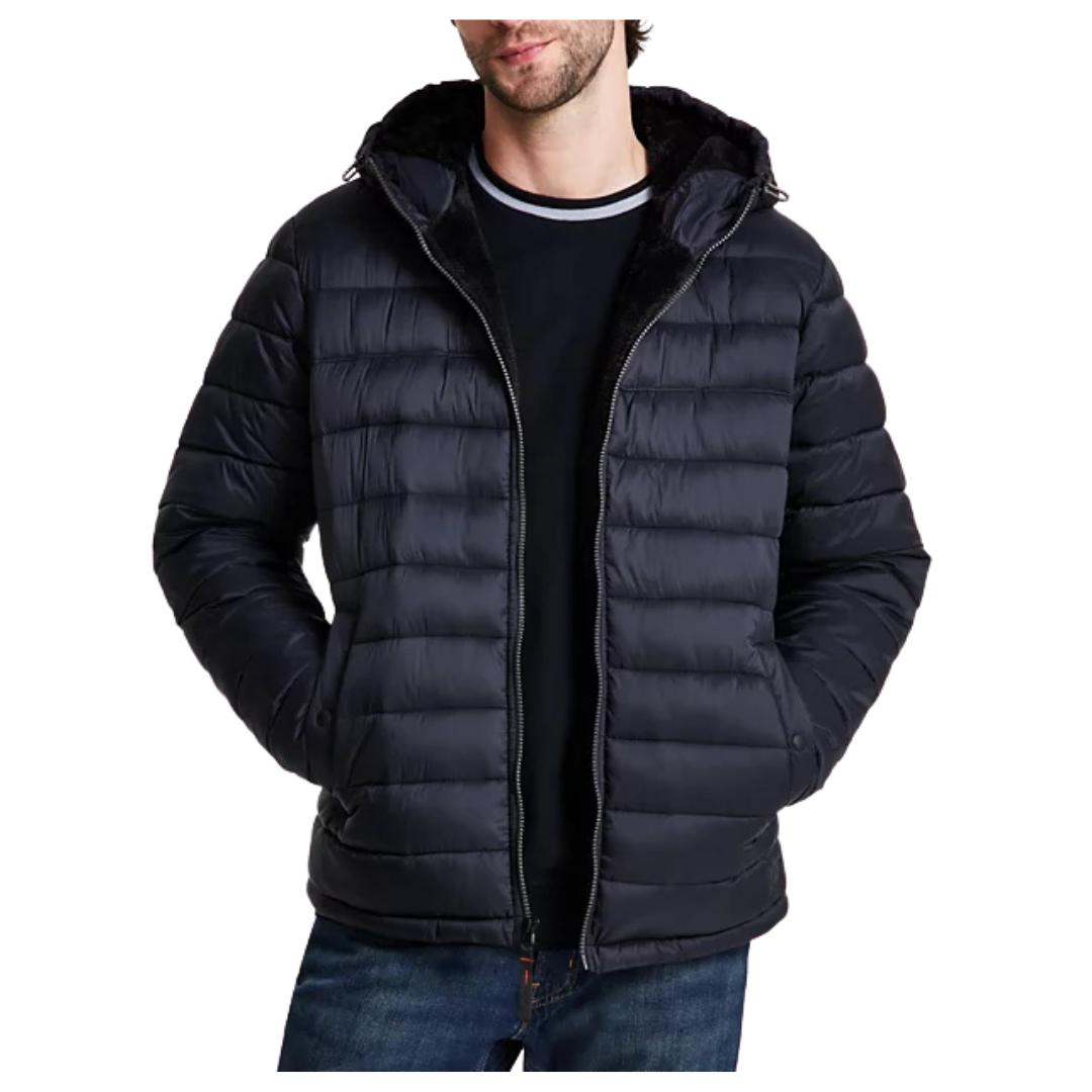 Hawke & Co. Men's Sherpa Lined Hooded Puffer Jacket (Various)