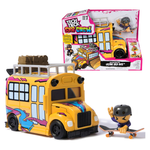 Tech Deck Kids 2-in-1 Transforming Ultra Sk8 Bus Toys W/ Fingerboard