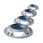 4-Pack Home Zone Solar Deck And Driveway Path Lights