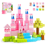 64-Piece Hiwawind STEM Sensory Magnetic Blocks