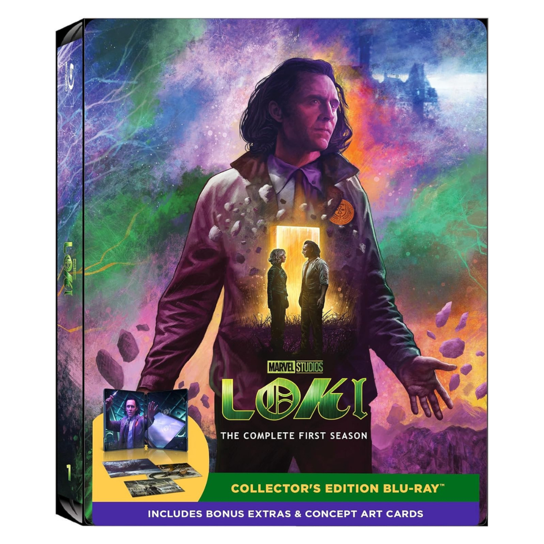 Loki: The Complete First Season: SteelBook (Blu-ray)