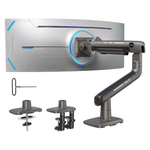 Huanuo Heavy Duty Single Monitor Aluminum Arm For Screens Up To 49"