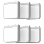 6-Pack Solatec Plug-in Led Night Light W/ Auto Dusk To Dawn Sensor