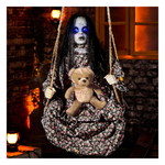 Hanging Swinging Halloween Doll With Motion Sensor