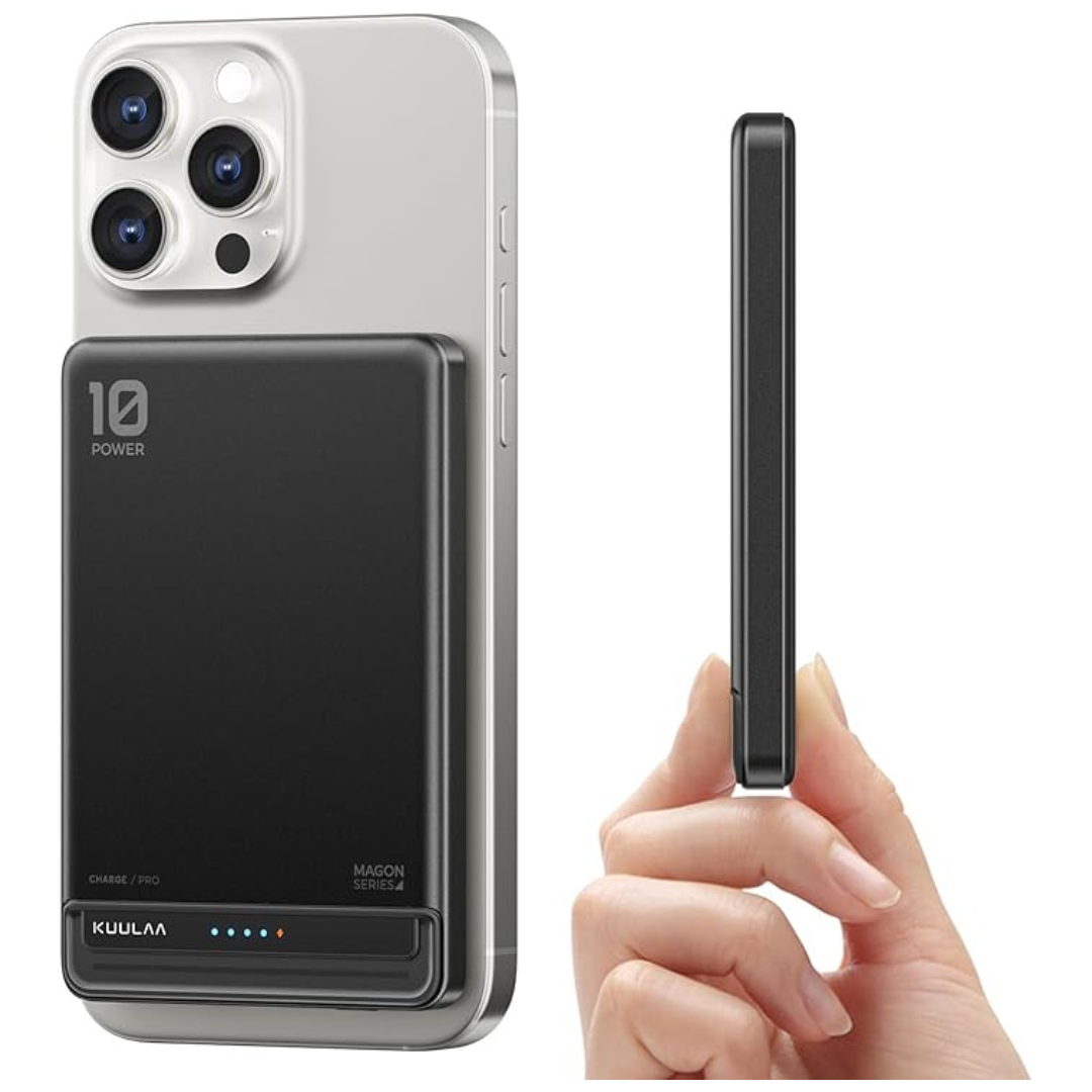 10000mAh 20W Ultra Slim Wireless Portable Magnetic Power Bank