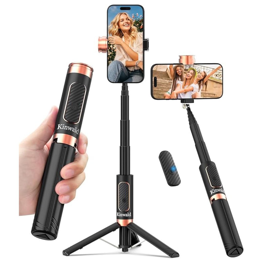 Selfie Stick Tripod Stand with Bluetooth Remote