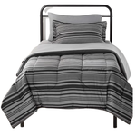 Amazon Basics 5-Piece Lightweight Microfiber Comforter Set With Sheets, Twin/Twin XL