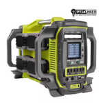 RYOBI 18-Volt 1800-Watt Power Station Battery Inverter Push Button Battery Generator