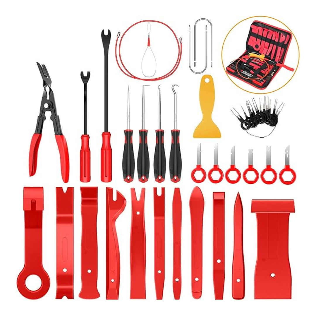 40-Piece Gooacc Auto Trim & Terminal Removal Tool Kit