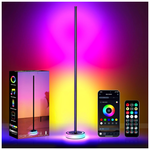 Smart RGBICW LED Corner Lamp With App & Remote Control