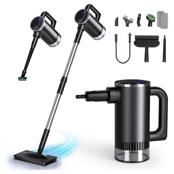 11-in-1 Handheld Steam Cleaner With 380mL Tank