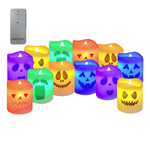 12-Pack Anditoy Halloween Flameless Candles