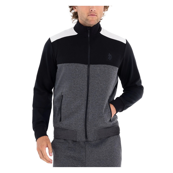 U.S. Polo Assn. Men's Colorblock Sport Track Jacket
