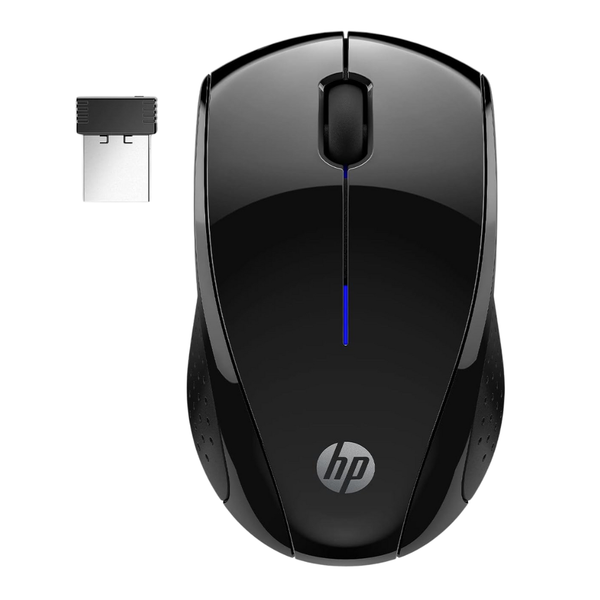 HP X3000 G3 Wireless 1600 DPI Side Grip Blue LED Mouse