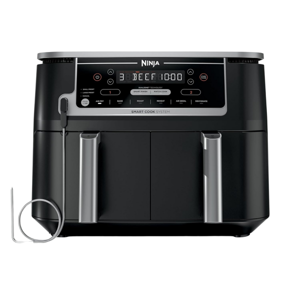 10-Quart Ninja Foodi XL Dual-Basket 6-in-1 Air Fryer W/ DualZone Tech