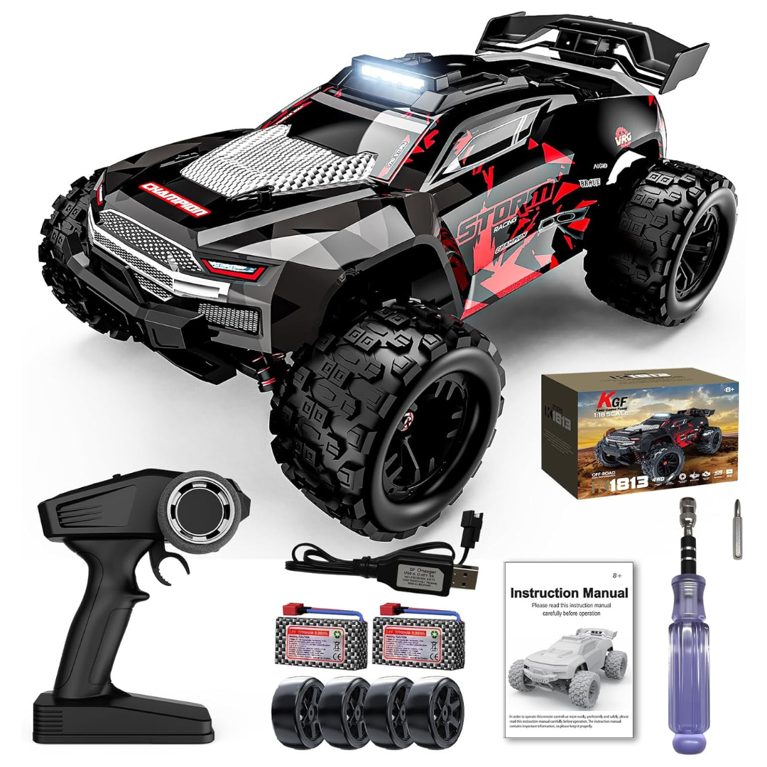 KGF 1:18 Scale 4WD All-Terrain RC Car With 2 Batteries