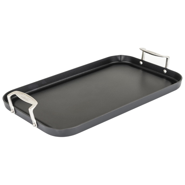 19" x 11" Viking Hard Anodized Nonstick Double Burner Griddle