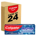 24-Pack Colgate Max Fresh Toothpaste With Mini Breath Strips