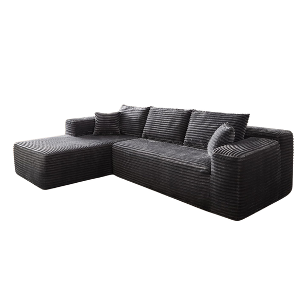 Ovios Modern L-Shape 104" Cloud Sectional Couch (Various)