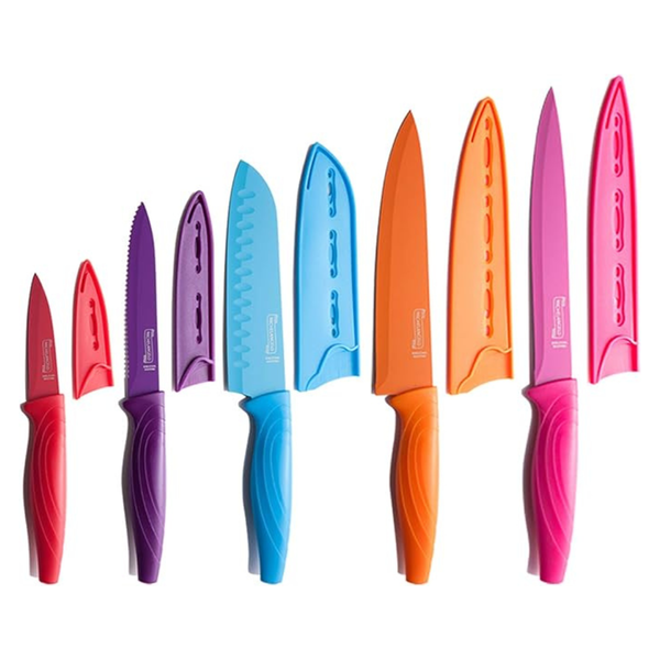 MICHELANGELO Sharp 10-Piece Kitchen Knife Set With Covers
