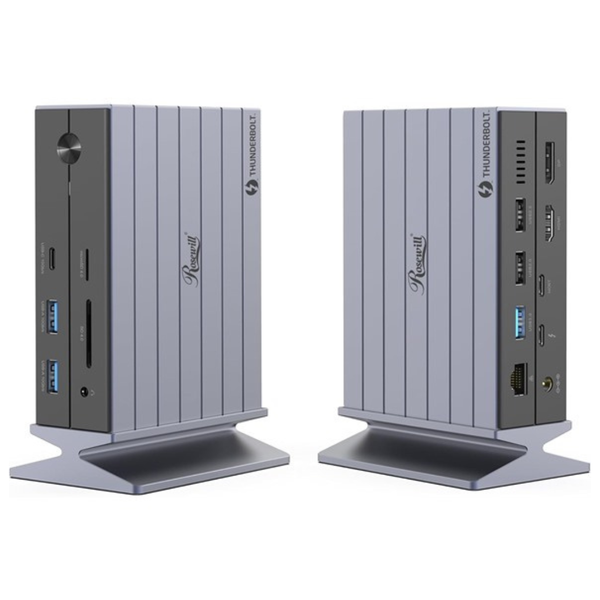 Rosewill 14-In-1 Thunderbolt 4 Certified Laptop Docking Station